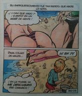 breasts comic color butt shrunken_men western_comic bellas between_breasts