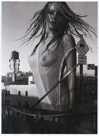breasts gentle giantess monochrome fishnets classic