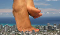 giantess crush feet giga mega destruction soles tan