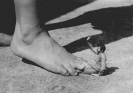 giantess collage feet monochrome foot_crush edison