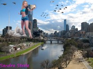 giantess collage city destruction