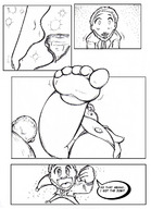 drawing crush pokemon comic monochrome anime job_applicant sabrina_(pokemon)