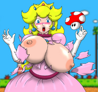 breasts drawing growth color mario princess_peach anime amazon