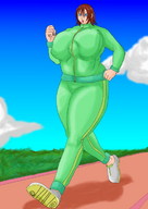 breasts drawing giantess color anime domination amazon under_clothes