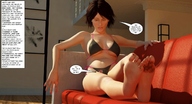 feet jessica alien soles blood victoria story shrunken_people jessi_and_vicky tiny_mk digital_render