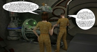 jessica alien victoria story shrunken_people jessi_and_vicky ufo tiny_mk alien_ship digital_render
