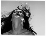 collage sexy vore monochrome black_hair shrunken_men falling closed_eyes