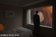 giantess collage red_hair window men asukafan hayley_williams hotel_room