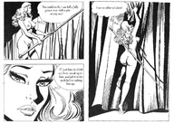 breasts drawing nude blonde comic monochrome anime story shrunken_woman zora
