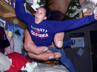 collage giant handheld hand entrapment