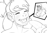 breasts drawing giantess vore anime shrunken_woman sheela monkey