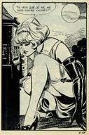 drawing gentle giantess monochrome anime