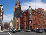 collage city blonde traffic smiling clock_tower pedestrians vehicle_crush taran jeanette_biedermann