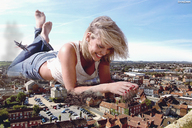 giantess collage city mega blonde destruction barefoot shazam