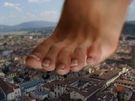 giantess crush collage micro feet giga city