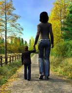gentle giantess amazon tontoblackadder digital_render