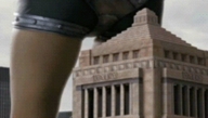 giantess butt destruction butt_crush asian explosion animation japanese_text zaborgar cyborg