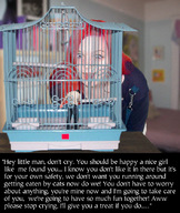 collage story pet red_hair shrunken_men shrunken_man entrapment caged