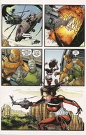 drawing giantess mega comic color helicopter superhero doom_patrol dc_comics elasti-girl robotman negative_man rita_farr