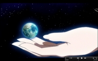 drawing giga color planet finger anime goddess hand tv medaka_box