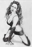 giantess vore cat monochrome boots captured