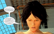 black_hair green_eyes story looking_down jessi_and_vicky tiny_mk digital_render
