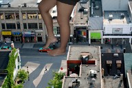 collage feet city barefoot streets crlvr vehicle_crush giantess_legs