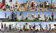 collage multiple_giantesses playful multi_frames bystanders