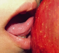collage vore tongue mouth climbing shrunken_men shrunken_man