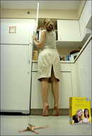 collage barefoot skirt bondage shrunken_men kitchen entrapment crlvr