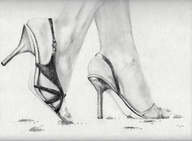 drawing crush feet monochrome destruction high_heels anime blood military tank shrunken_men sandals bendysky sandal_crush
