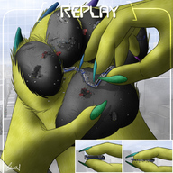 drawing crush feet furry city mega color destruction finger soles train hand fur finger_crush vehicles crowds stampy_dragon