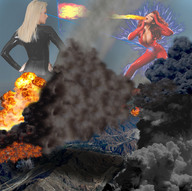 giantess collage mega destruction cleavage wonderslug giantesses bianca_beauchamp