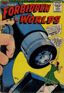 drawing color shrunken_woman comic_cover green_dress microscope