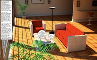 story shrunken_people entrapment captured bowl chair jessi_and_vicky sofa tiny_mk digital_render