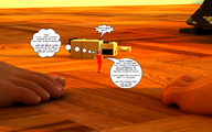 feet story shrunken_woman jessi_and_vicky tiny_mk digital_render