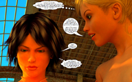 blonde black_hair story face looking_down jessi_and_vicky tiny_mk digital_render