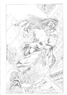 breasts giantess city mega comic destruction huge_breasts muscles punch unknown_comic