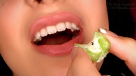micro vore mouth handheld giantess_katelyn food screen_capture between_fingers your_hungry_unaware_wife