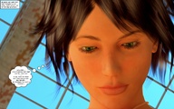 black_hair green_eyes story face looking_down jessi_and_vicky tiny_mk digital_render
