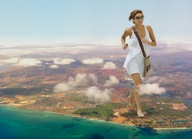 collage landscape mega ocean brunette running sunglasses clouds coastline artdent eva_longoria