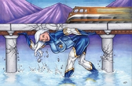 drawing gentle giantess anime olga hero