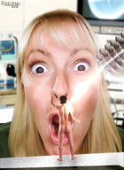 collage nude blonde shrunken_men surprised spawngts shrinking_device