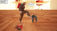 giantess crush feet vore manga shrunken_men shrunken_woman jessi_and_vicky tiny_mk digital_render