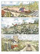 drawing giantess nude pussy comic color lying_down bondage english gullivera milo_manara liliputian