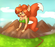drawing giantess furry color sheela elora elora_the_faun spyro_the_dragon_(series)