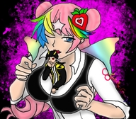 breasts drawing size_difference fairy_wings