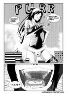 drawing panties vore city monochrome destruction cat_girl giorunog panels