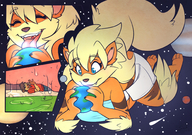 drawing gentle giantess pokemon giga space color planet goddess sheela arcanine