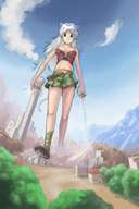 drawing giantess destruction anime pogojo